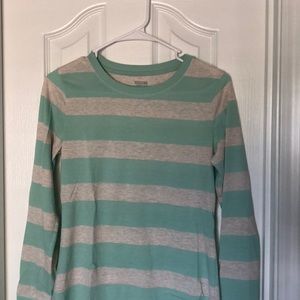 NWOT mint striped shirt